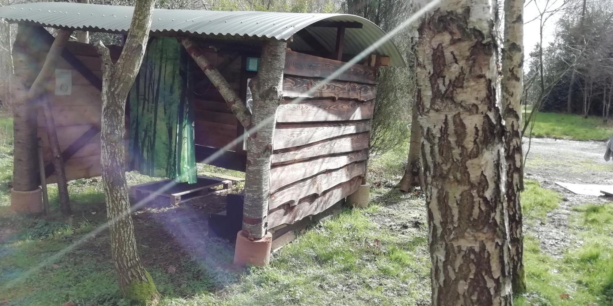 Sapphire Forest Garden Shepherd'S Hut Чърч Стретън Екстериор снимка